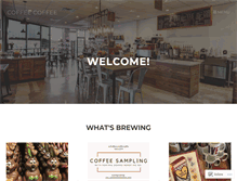 Tablet Screenshot of coffeecoffee-online.com